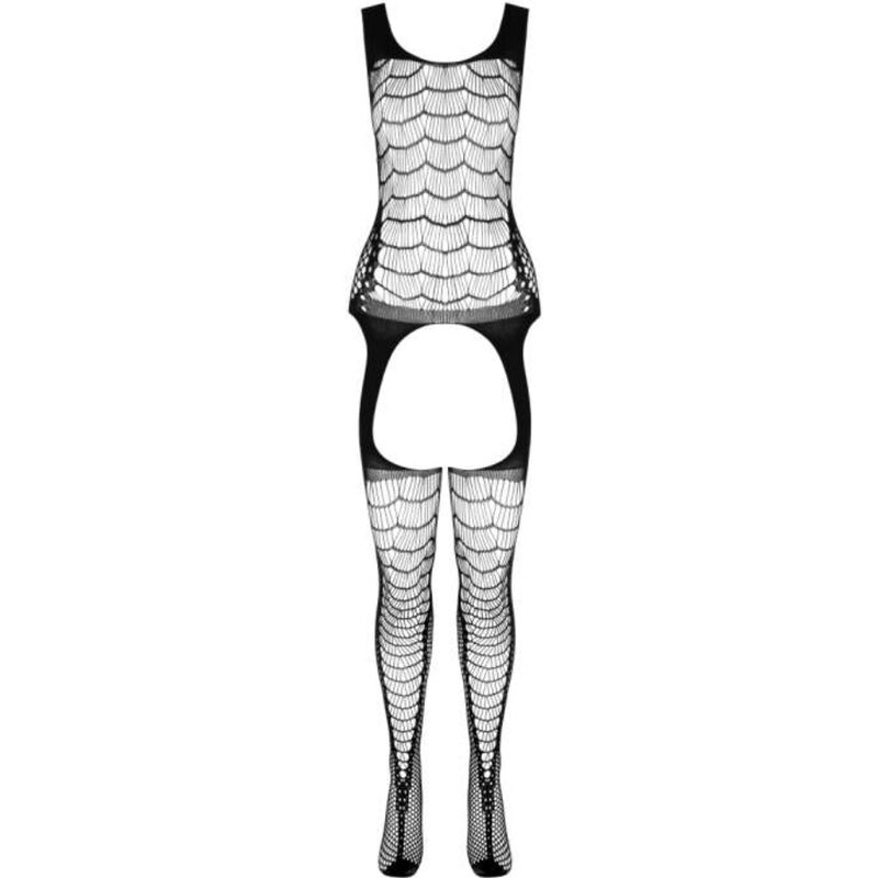 PASSION - BS 104 BODYSTOCKING SCHWARZ EINE GRÖSSE – Bild 3