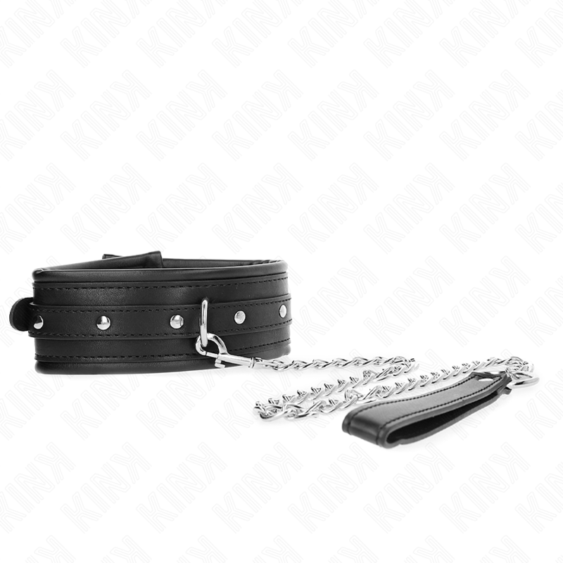 KINK - COLLANA CON CINTURINO CON FIBBIA LUCIDA 65 CM 48.5 CM X 5.3 CM - immagine 6