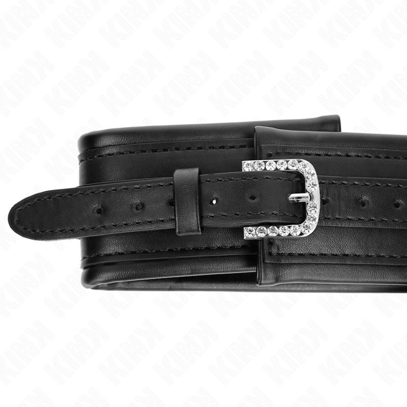 KINK - COLLANA CON CINTURINO CON FIBBIA LUCIDA 65 CM 48.5 CM X 5.3 CM - immagine 3