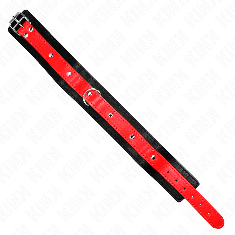 KINK - COLLIER AVEC BRACELET ROUGE 65 CM AJUSTABLE 36-43 CM X 5 CM – Image 4
