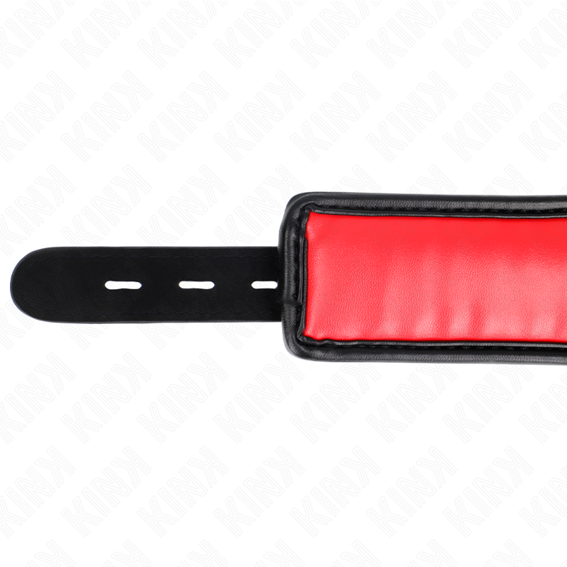 KINK - NECKLACE WITH SPONGE IMITATION LEATHER STRAP MODEL 3 ADJUSTABLE 37-54 CM X 3 CM - Image 5