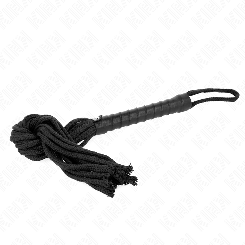 KINK - BLACK ROPE WHIP 56 CM - Image 2