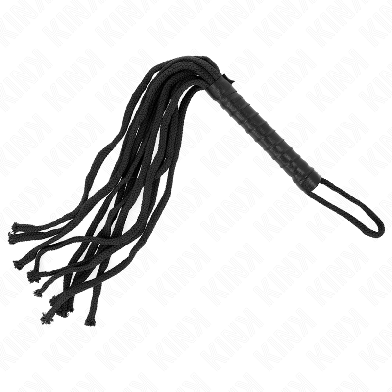 KINK - BLACK ROPE WHIP 56 CM - Image 5