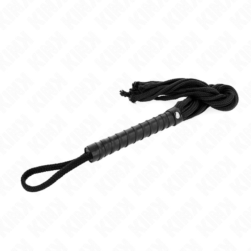 KINK - BLACK ROPE WHIP 56 CM - Image 4
