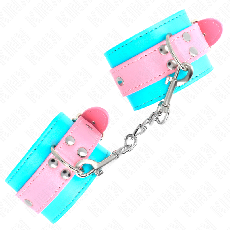 KINK - PULSO BONITO AZUL / ROSA AJUSTÁVEL 16-28 CM X 5 CM - Image 3