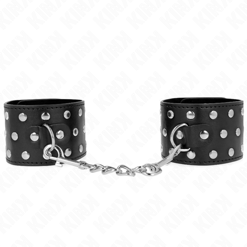 KINK - RETENUES-POIGNETS PUNK RÉGLABLES 19-24 CM X 5,5 CM – Image 2