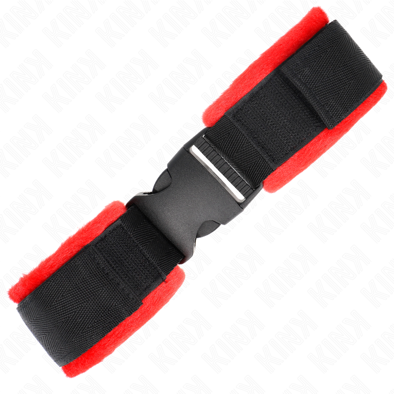 KINK - RETENÇÕES DE PULSO NYLON BIND HOOK&LOOP PRETO MODELO 1 AJDUSTÁVEL 25-35 CM X 6 CM - Image 3