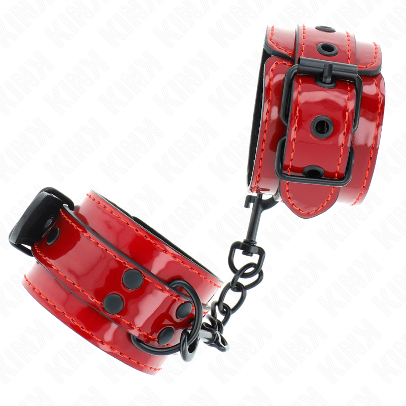 KINK - MUÑEQUERAS ROJO OSCURO 23 X 5 CM - Imagen 3