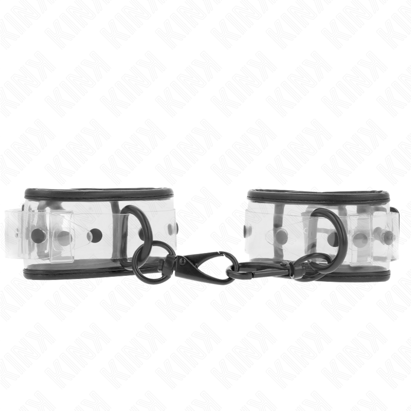KINK - PUNHOS DE PULSO TRANSPARENTES AJUSTÁVEIS 18-30 CM X 5,5 CM - Image 2