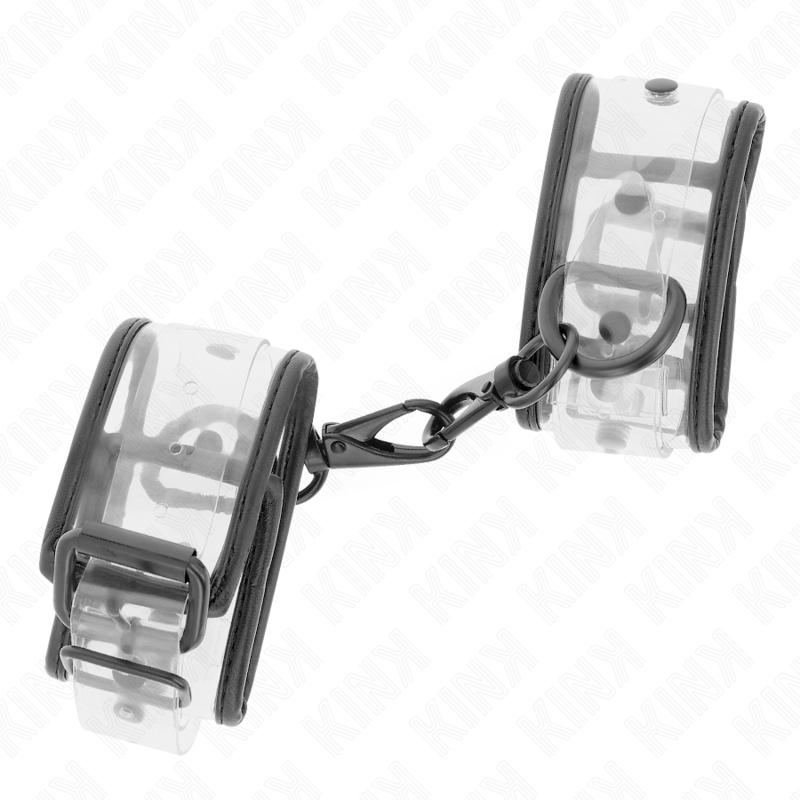 KINK - PUNHOS DE PULSO TRANSPARENTES AJUSTÁVEIS 18-30 CM X 5,5 CM - Image 3