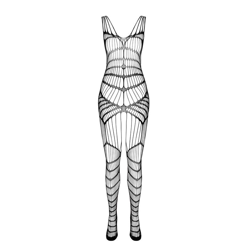 PASSION - BS 102 BODYSTOCKING ROT EINE GRÖSSE – Bild 2