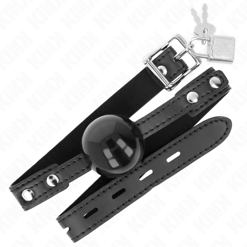 KINK - BOLA TPE MACIA 4 CM GAG MODELO 3 60 x 2 CM AJUSTÁVEL 37-52 CM - Image 3