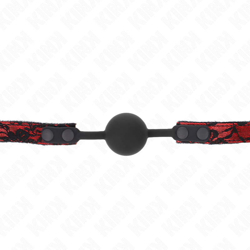 KINK - SFERA IN SILICONE SCANDALO 4 CM MODELLO GAG 1 65 x 2 CM - immagine 2