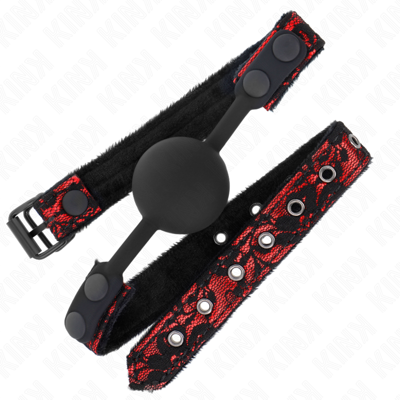 KINK - SFERA IN SILICONE SCANDALO 4 CM MODELLO GAG 1 65 x 2 CM - immagine 4