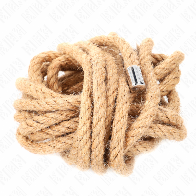 KINK - CORDA DI CANAPA CON TESTA IN METALLO 5 METRI - immagine 3