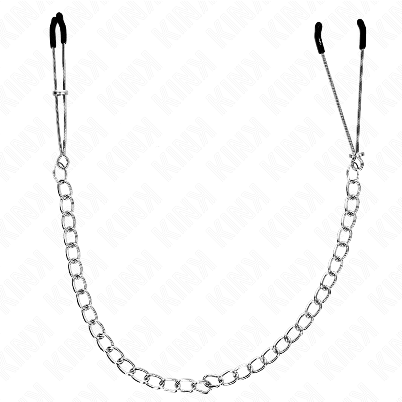KINK - PINZAS PARA PEZONES FINA CON CADENA GRUESA 30 CM - Imagen 2