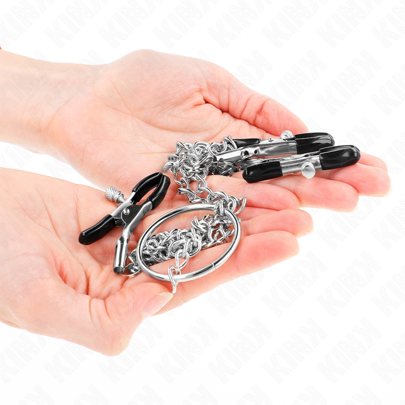 KINK - DREIFACH NIPPEL- UND KLITZISKLEMMEN MIT KETTE MODELL 0 – Bild 2