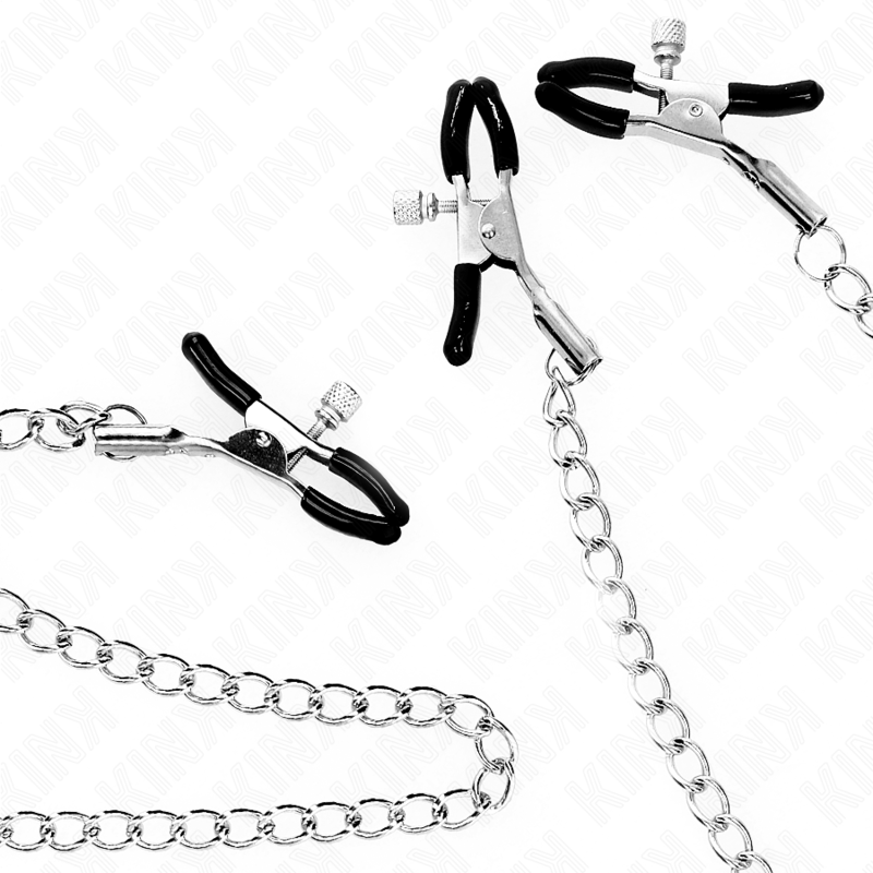 KINK - DREIFACH NIPPEL- UND KLITZISKLEMMEN MIT KETTE MODELL 0 – Bild 4