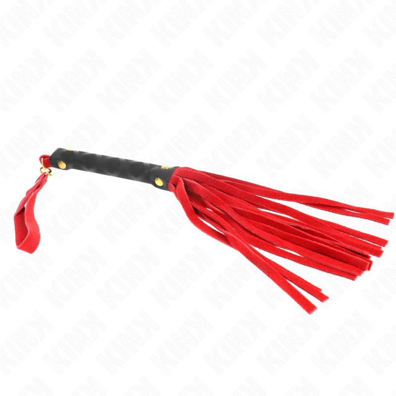 KINK - RED SUEDE MINI WHIP 30 CM - Image 5