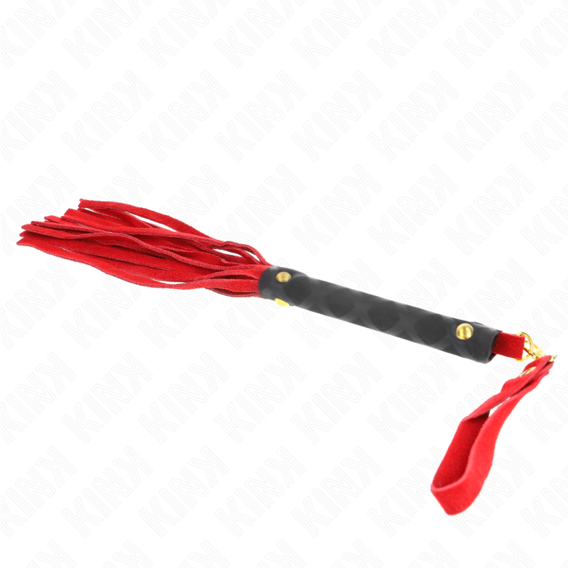 KINK - RED SUEDE MINI WHIP 30 CM - Image 2