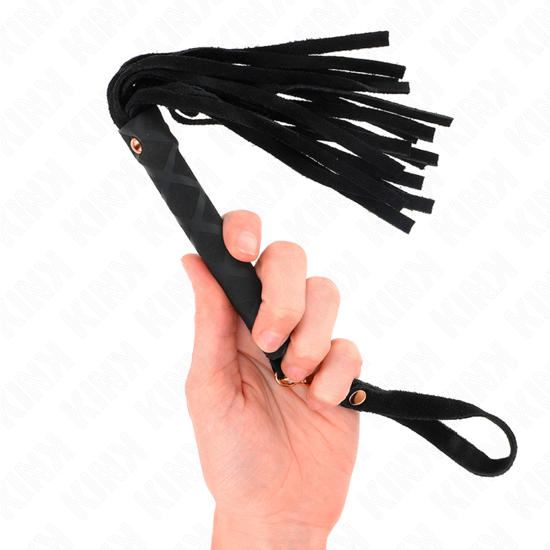 KINK - BLACK SUEDE MINI WHIP 30 CM - Image 4