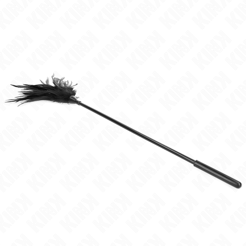 KINK - PIUME MULTIPLE NERE TICKLE 45 CM - immagine 4
