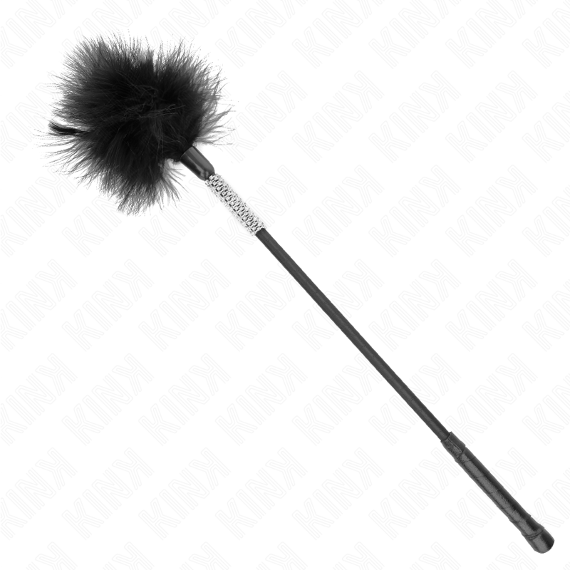 KINK - PENAS DE CÓCEGAS COM CABO DE Strass 50 CM - Image 2