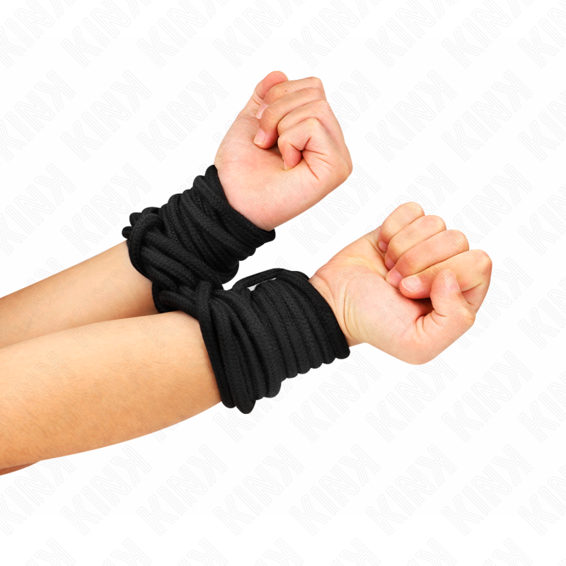 KINK - COTTON ROPE 20 METER BLACK - Image 3