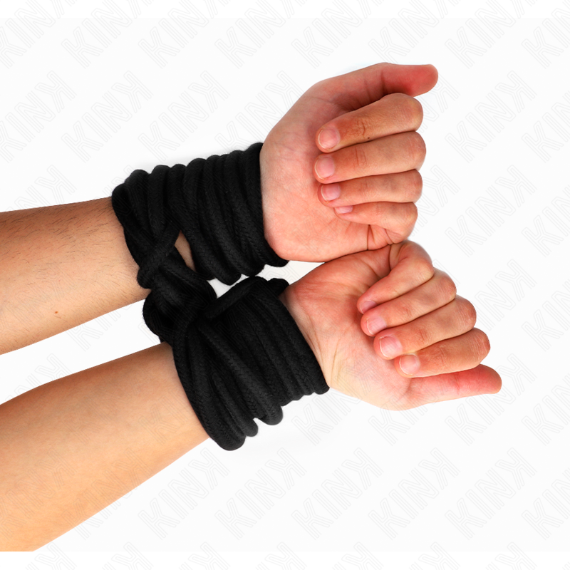 KINK - COTTON ROPE 20 METER BLACK - Image 4