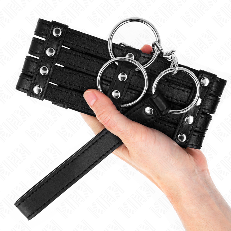 KINK - COLLIER AVEC CEINTURE 65 CM SUB STYLE AJUSTABLE 35-51 CM X 7 CM – Image 4