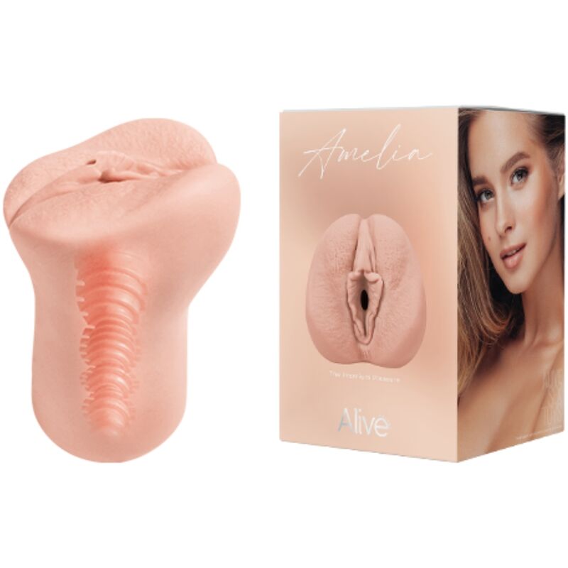 ALIVE - AMELIA MASTURBADOR MASCULINO VAGINA SUPER REALÍSTICO NATURAL - Imagen 9