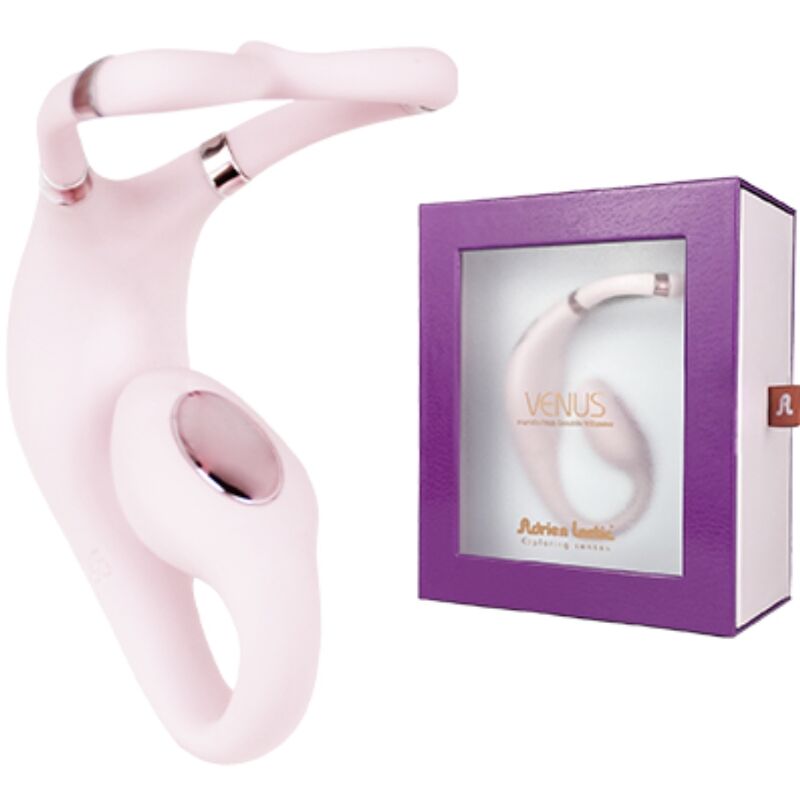 ADRIEN LASTIC - COPPIA SEGRETI II DOPPIA STIMOLAZIONE ROSA + APP GRATUITA - immagine 2