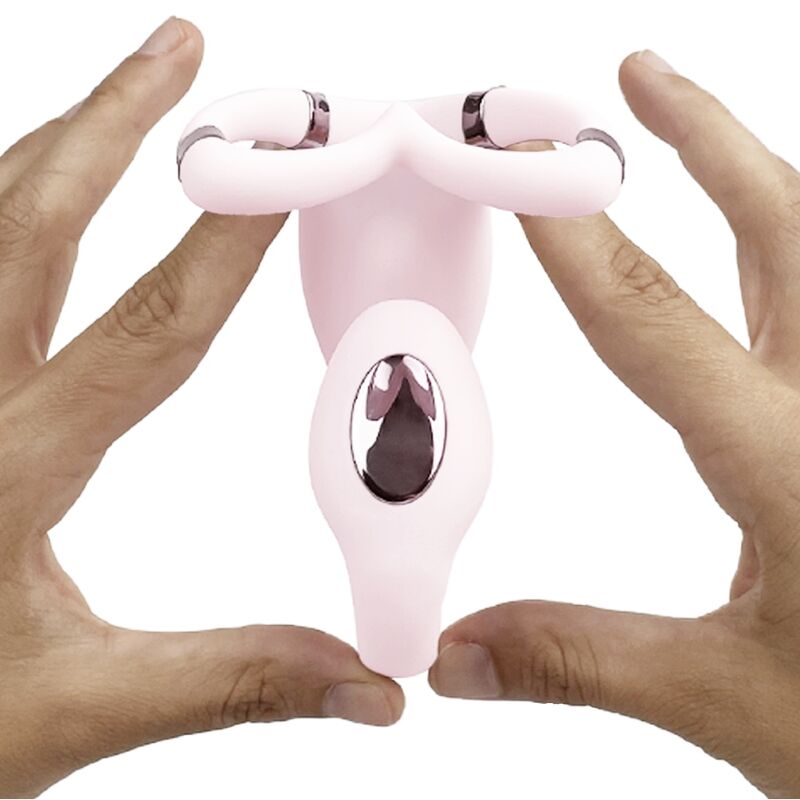 ADRIEN LASTIC - COPPIA SEGRETI II DOPPIA STIMOLAZIONE ROSA + APP GRATUITA - immagine 11