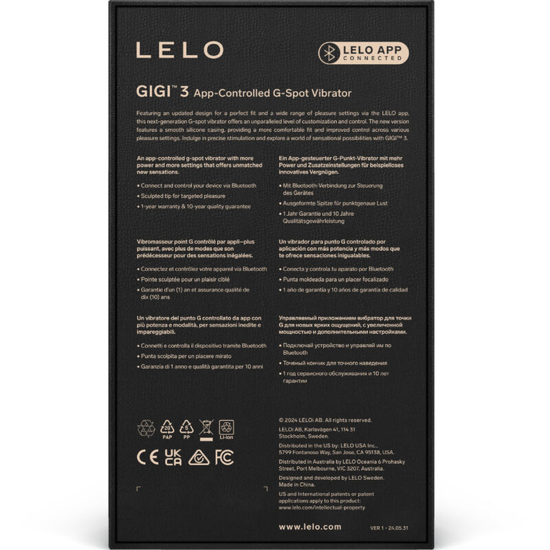LELO - GIGI™ 3 G-SPOT VIBRATOR BLUE - Image 2