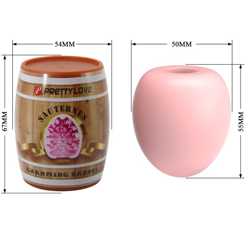 PRETTY LOVE - MASTURBADOR MASCULINO OVO ROSA MODELO 2 - Image 3
