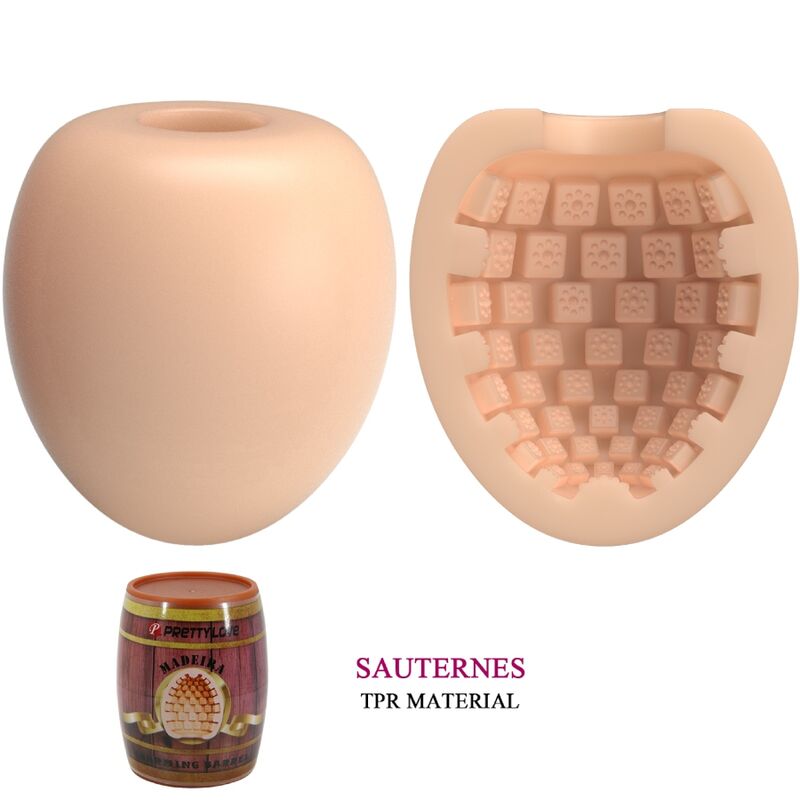 PRETTY LOVE - MASTURBATEUR POUR HOMME MODÈLE CHAIR D'OEUF 2 – Image 4