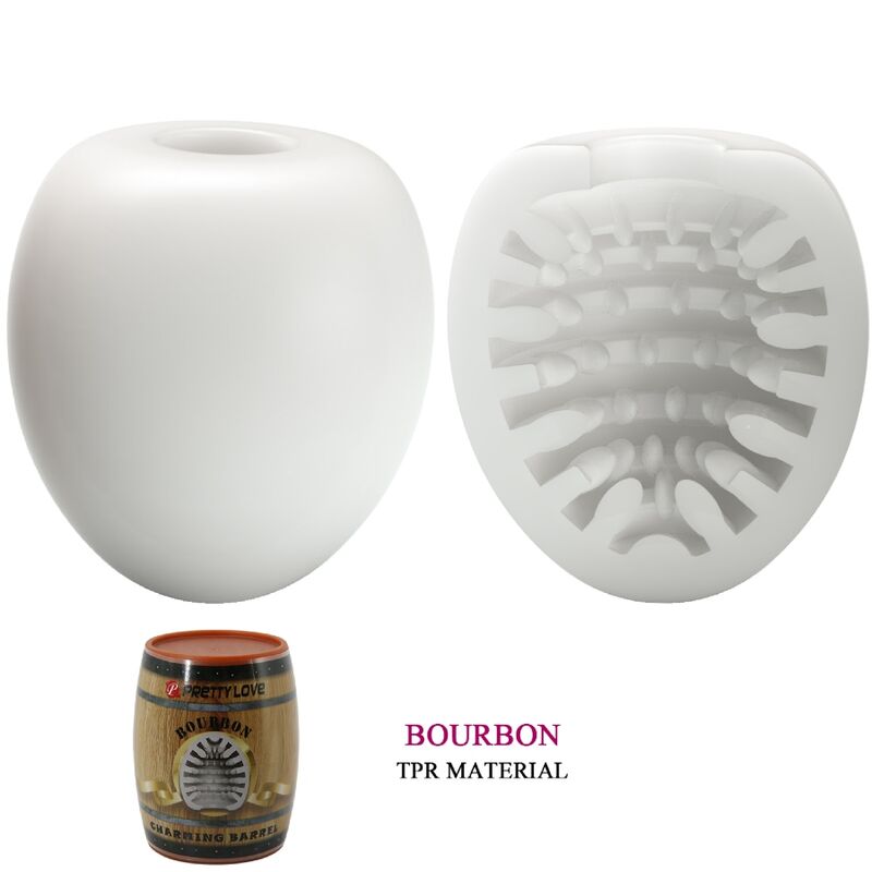 PRETTY LOVE - MASTURBATEUR HOMME BLANC D'OEUF MODÈLE 2 – Image 2