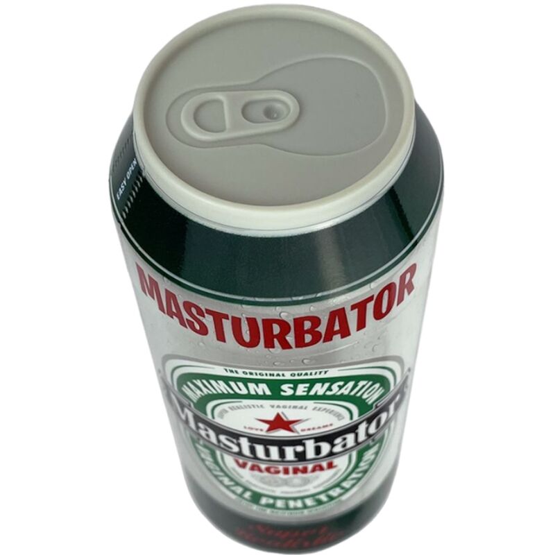 ALIVE - MASTURBADOR MASCULINO VAGINA LATA CERVEZA - Imagen 4