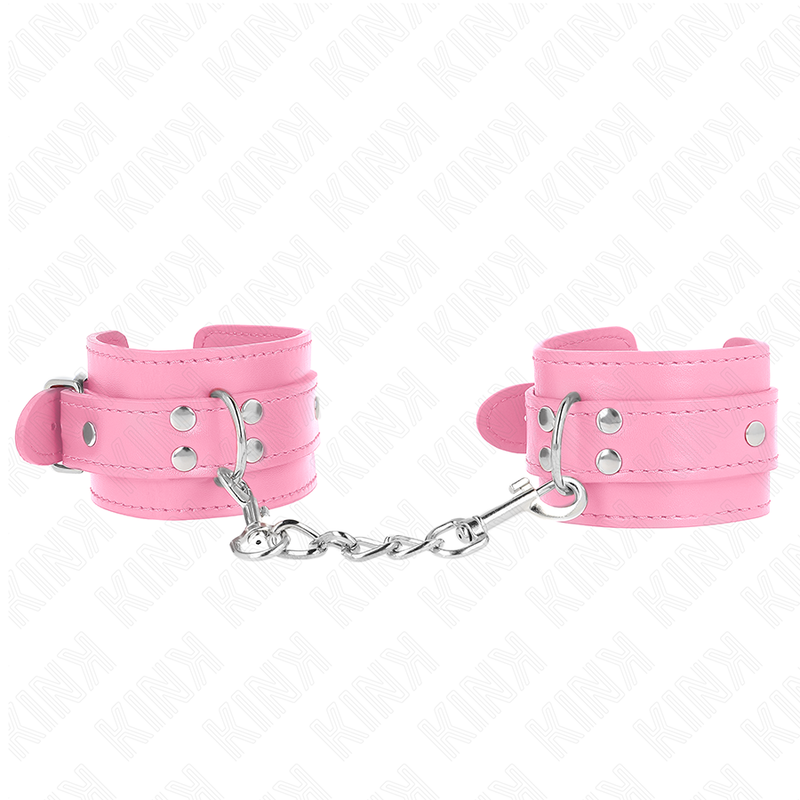 KINK - RESISTENZA DA POLSO SEMPLICE ROSA REGOLABILE 20-23 CM X 5,5 CM - immagine 2