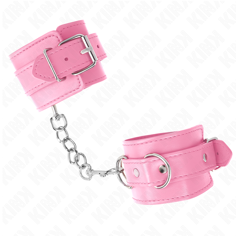KINK - RESISTENZA DA POLSO SEMPLICE ROSA REGOLABILE 20-23 CM X 5,5 CM - immagine 4