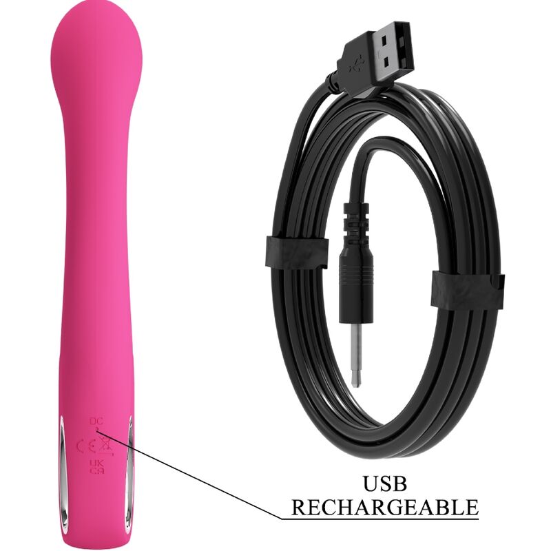 PRETTY LOVE - FRITZ RABBIT VIBRATOR 12 VIBRATIONS PINK - Image 3