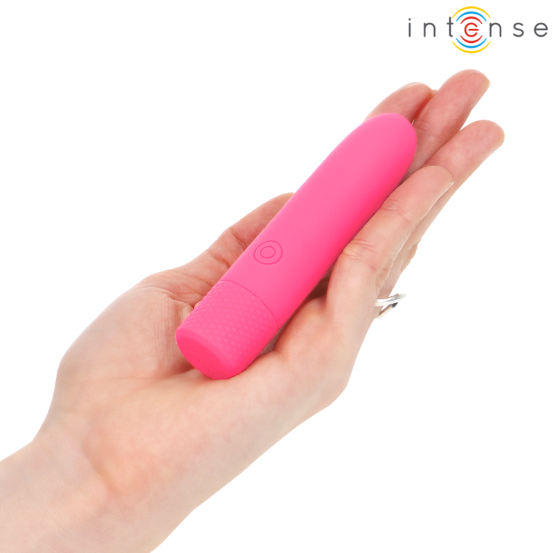 INTENSE - SYMONE BULLET VIBRANT RECHARGEABLE USB 8 VIBRATIONS ROSE 10 X 2,2 CM – Image 6
