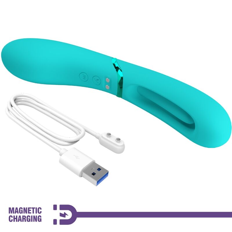 ROMANCE - LEXIE VIBRADOR PUNTO G 7 VIBRACIONES AZUL - Imagen 4