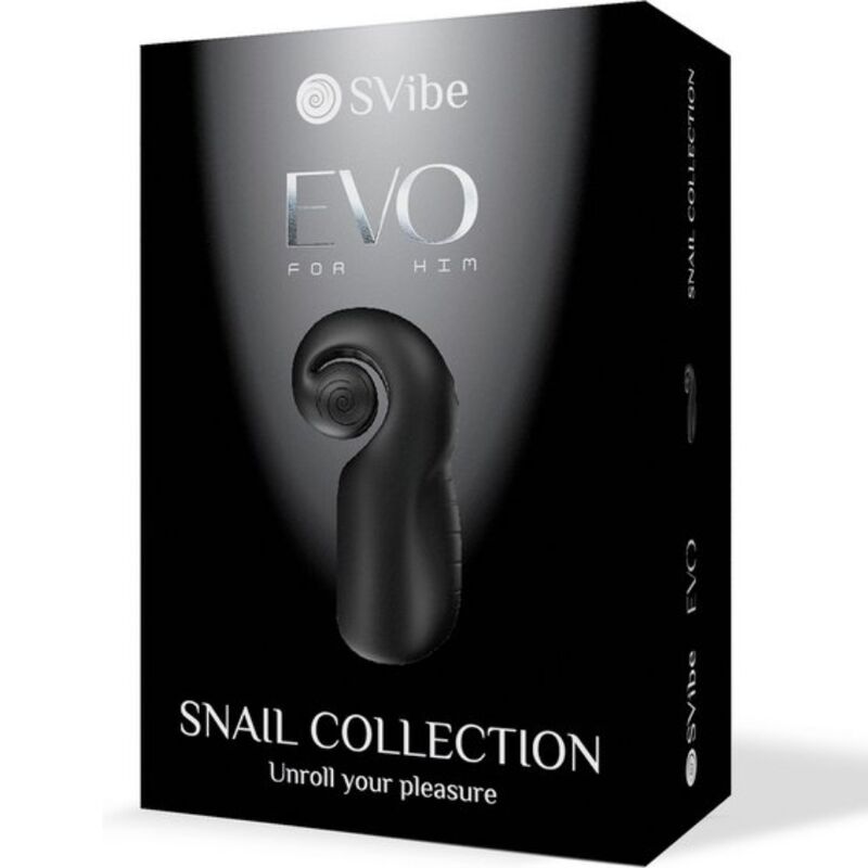 SNAIL VIBE - EVO FÜR IHN MNNLICHER MASTURBATOR SLIDE NROLL SCHWARZ – Bild 2