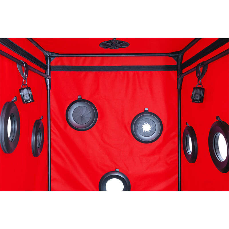 SECRET DOME - KINK CLUB CABIN SCANDALE NOIR ET ROUGE – Image 5