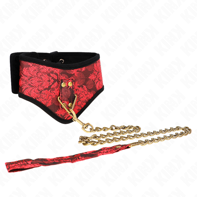 KINK - COLLAR CON CORREA DE ENCAJE 75 CM MODELO SCANDAL 44 X 10 CM - Imagen 2
