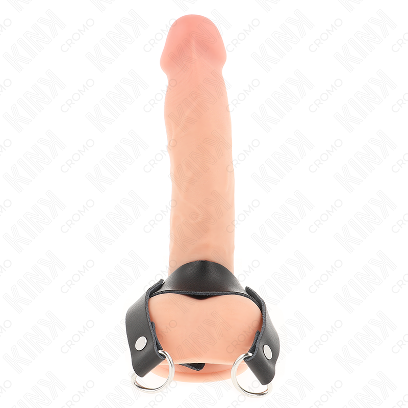 KINK - PENISRING MIT "D" FÖRMIGEN RINGEN 18,5 X 3,3 CM – Bild 2