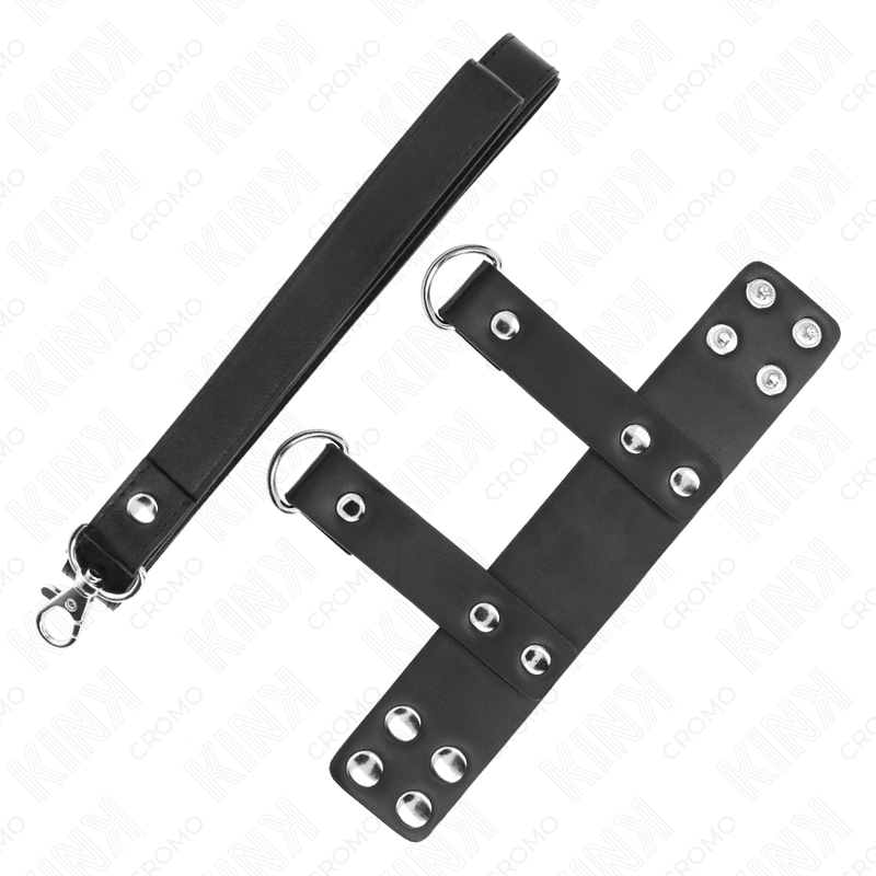 KINK - ANEL PARA PÊNIS COM TIRA DE COURO AJUSTÁVEL - Image 2