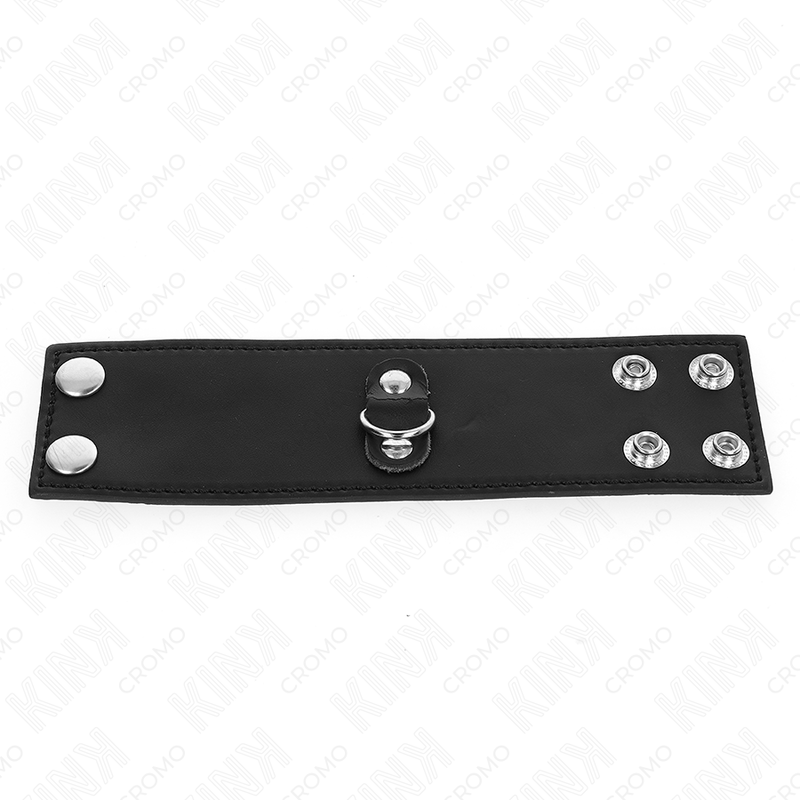 KINK - LEDER PENISRING MIT DRUCKVERSCHLUSS 18 X 5 CM – Bild 2
