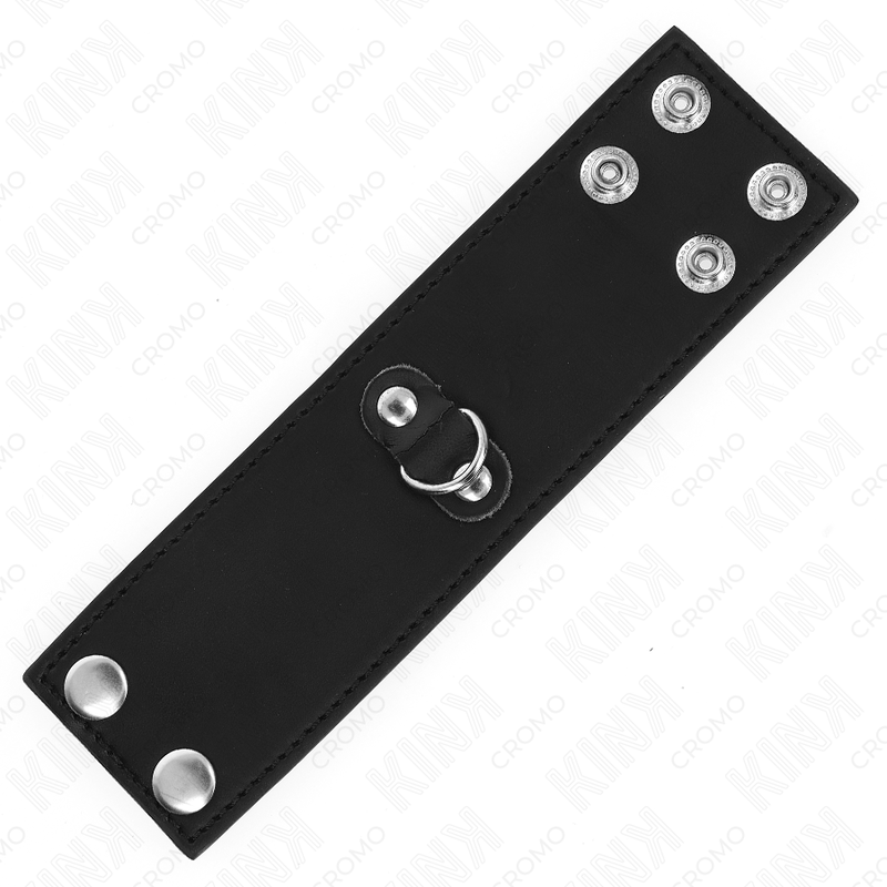 KINK - LEDER PENISRING MIT DRUCKVERSCHLUSS 18 X 5 CM – Bild 4